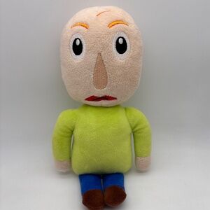 Baldi Cartoon Sad Expression Character 10" Plush Stuffed Animal